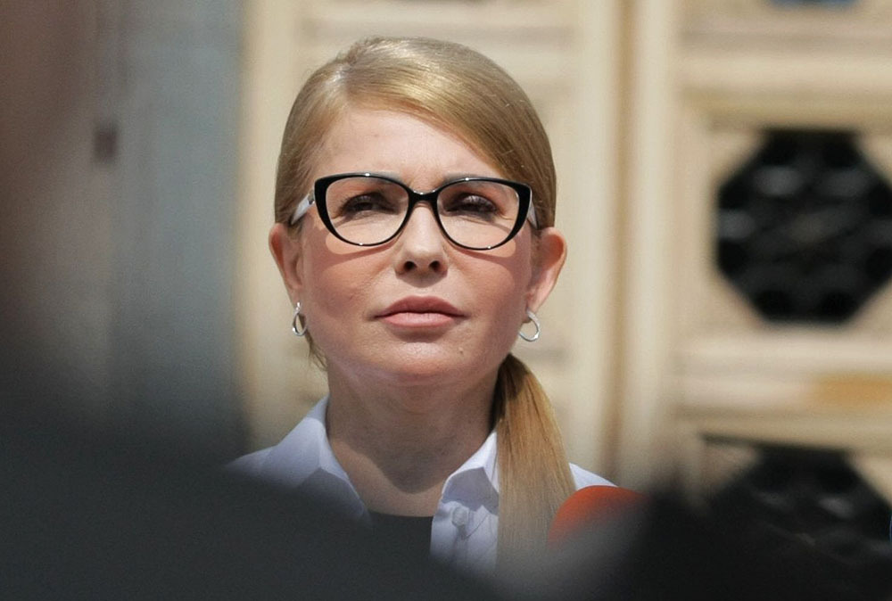 News conference of Batkivshchyna leader Yulia Tymoshenko