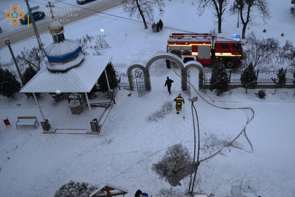 На Чернігівщині невідомі підпалили церкву_3