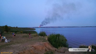 На Львівщині сталася пожежа