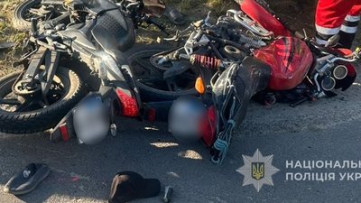 На Волині зіткнулися два мотоциклісти