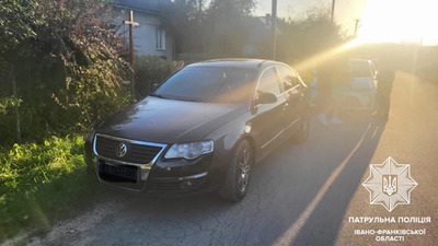 На Франківщині п'яний водій намагався дати поліцейським хабар у розмір 5 тис. грн