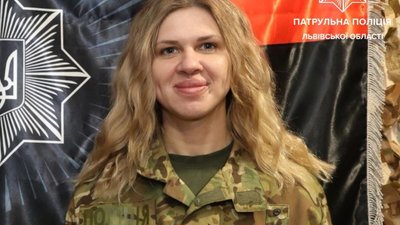 Львівська патрульна «Валькірія» отримала відзнаку від Головнокомандувача ЗСУ