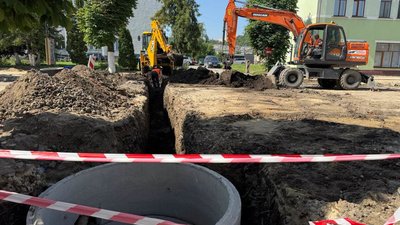 У місті на Тернопільщині через ремонт мосту на міжнародній дорозі до червня 2027 року буде обмеження руху транспорту