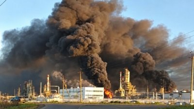 СБУ уразила чотири нафтобази у Краснодарському краї РФ