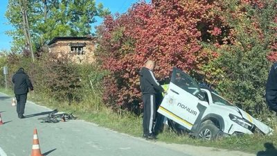 На Львівщині сталася ДТП за участі поліції