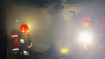 У Львові горів гараж