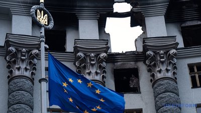 Ударом по будівлі Кабінету міністрів у Києві Путін розпочав новий етап війни проти України (ФОТО)