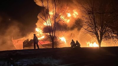 У новорічну ніч росія атакувала Волинь