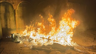 У Львові зафіксовано серію ймовірних підпалів сміттєвих контейнерів