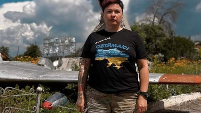 На Донеччині загинула бойова медикиня Марина «Лагерта» Воронцова