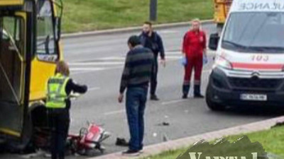 У Львові у ДТП загинув молодий скутерист