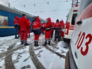 До Львова доставлено 26 пацієнтів з Херсону (ФОТО)