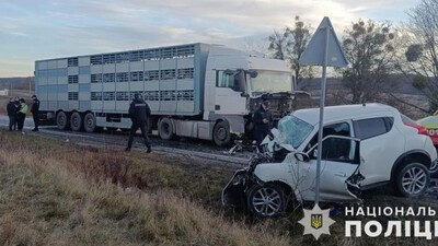 Автозіткнення на Львівщині, в якому загинули дві людини: деталі від поліції (ФОТО)