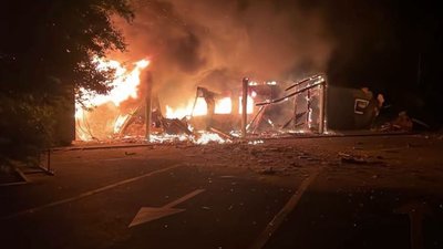 Ворог вночі атакував «шахедом» міжнародний автомобільний пункт пропуску