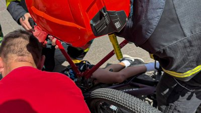 У Винниках дитина травмувалася катаючись на велосипеді