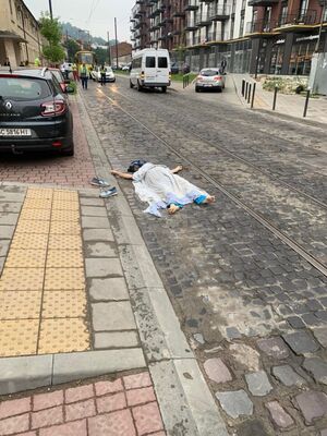 На Замарстинівській на смерть збили жінку (фото)