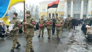 На Хмельниччині в останню путь провели двох полеглих воїнів ЗСУ (фото)