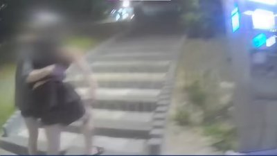 Патрульні у Львові допомогли дівчині із сильнем болем у животі дістатися до лікарні (ВІДЕО)