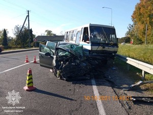 У ДТП на Львівщині постраждали п’ятеро осіб