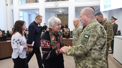 У Львові посмертно відзначили військових "Почесним знаком святого Юрія"