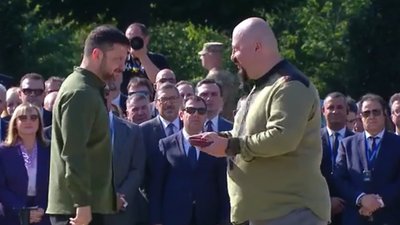 Директор Дому Франка Богдан Тихолоз отримав державну нагороду від президента України (ВІДЕО)