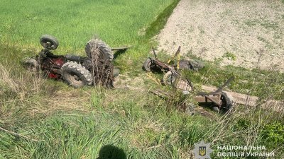 На Тернопільщині трагічно загинув водій саморобного трактора