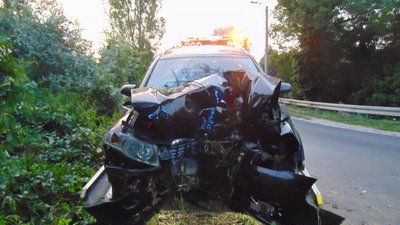 У Польщі у пʼяну ДТП потрапила Ауді з шістьома українцями в салоні та жінкою в багажнику (ФОТО)
