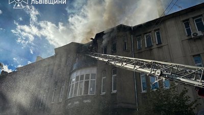 У Львівській області сталася пожежа в квартирі