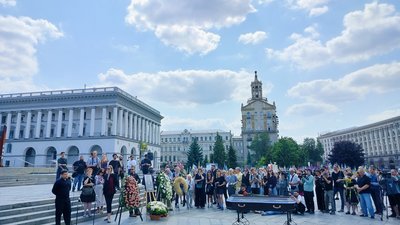 У Києві попрощалися з журналісткою Вікторією Рощиною, яка загинула у російському полоні