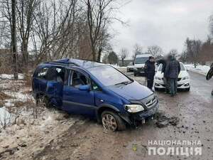 П’яний водій втікаючи від поліцейських врізався у дерево і розтрощив власне авто  (ФОТО)