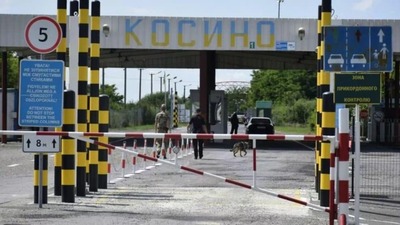 На західному кордоні, через відсутність електроживлення, не працює пункт пропуску