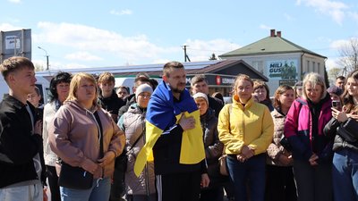 На Львівщину з російського полону повернувся воїн Андрій Голаєвич