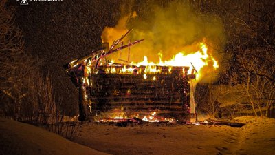 На Львівщині під час пожежі загинув чоловік