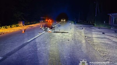На Тернопільщині зіткнулися два мотоцикли: загинула неповнолітня дівчина