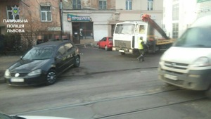 У Львові поліція склала два протоколи на п'яного водія, що вчинив ДТП (ФОТО)