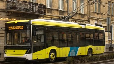 У Львові 18 червня тролейбуси № 22, 23 та 25 курсуватимуть зі змінами