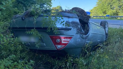 На Тернопільщині зіткнулися два автомобілі: водій заснув за кермом