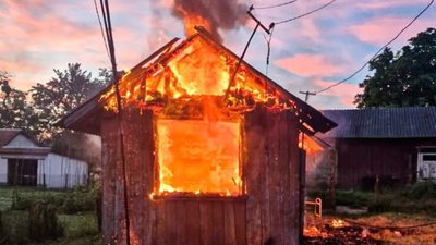 На Львівщині під час пожежі в літній кухні загинув чоловік
