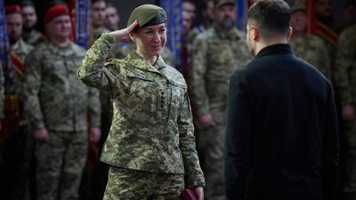 Зеленський вручив орден захисниці зі Львівщини