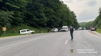 На Львівщині у ДТП зіткнулися Scania та Citroen