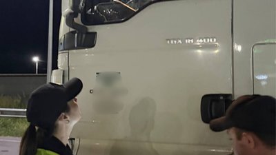На Львівщині водійка автомобіля MAN отримала штраф за безперервне керування вантажівкою понад 14 годин