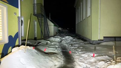 На Житомирщині снігова брила з даху дитсадка впала на 4-річну дитину