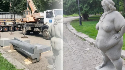 Незвичайні фігури в львівському парку спровокували черговий мережевий скандал (ФОТО) 