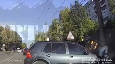 Опубліковано відео моменту ДТП у Львові