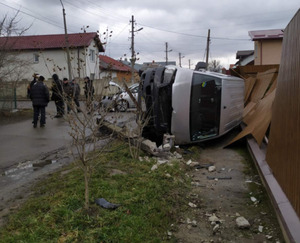 На Львівщині перекинувся автомобіль (фото)