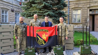 Львівщина передала 45-ій артилерійській бригаді сучасні засоби РЕБ