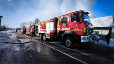 На Львівщині рятувальники ліквідували займання житлового будинку