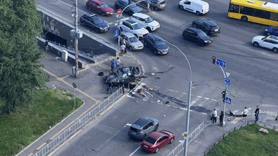 У Києві водій влетів у пішохідну зону, багато загиблих