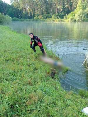 В озері на Львівщині знайшли тіло чоловіка, якого розшукували два дні (ФОТО)