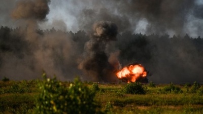 На військовому полігоні у Чехії, де тренуються українські військові, стався вибух